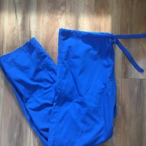 Royal Blue scrub bottoms